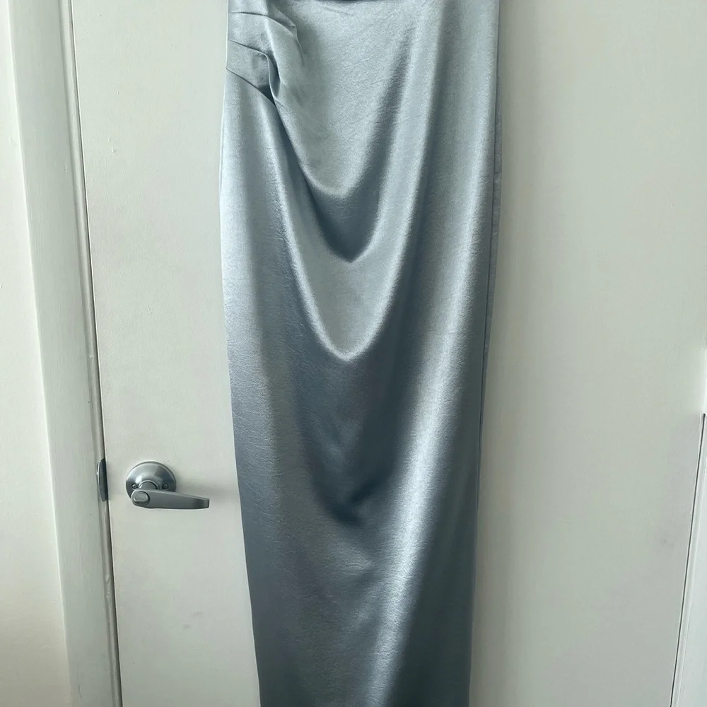 Adrianna Papell Satin Dress - Picture 3 of 8